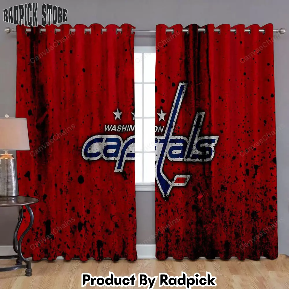 Radpick washington capitals window curtains curtains living room curtains for window rp852125